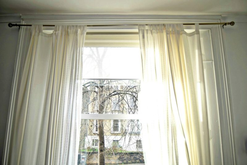 how to make pinch pleat curtains with clip rings