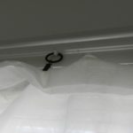 How to hang grommet curtains without a rod