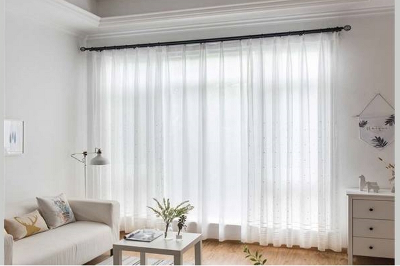 How to measure for sheer curtains