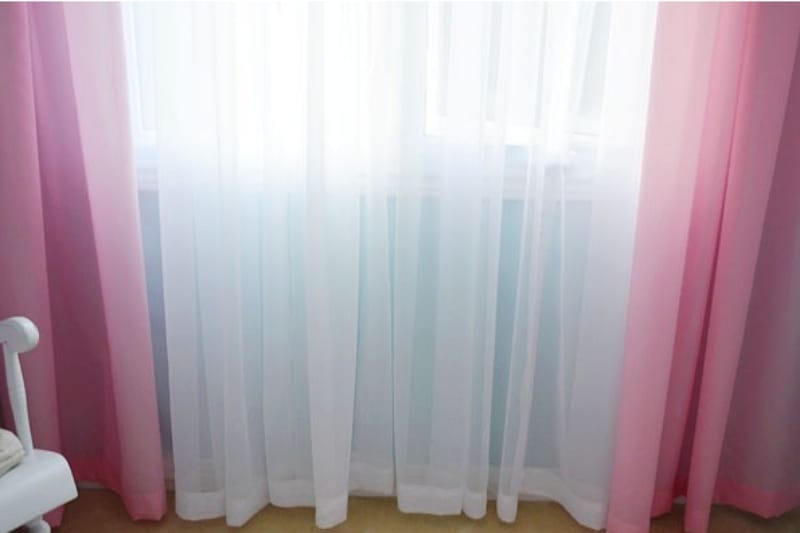 How to Hem Sheer Curtains